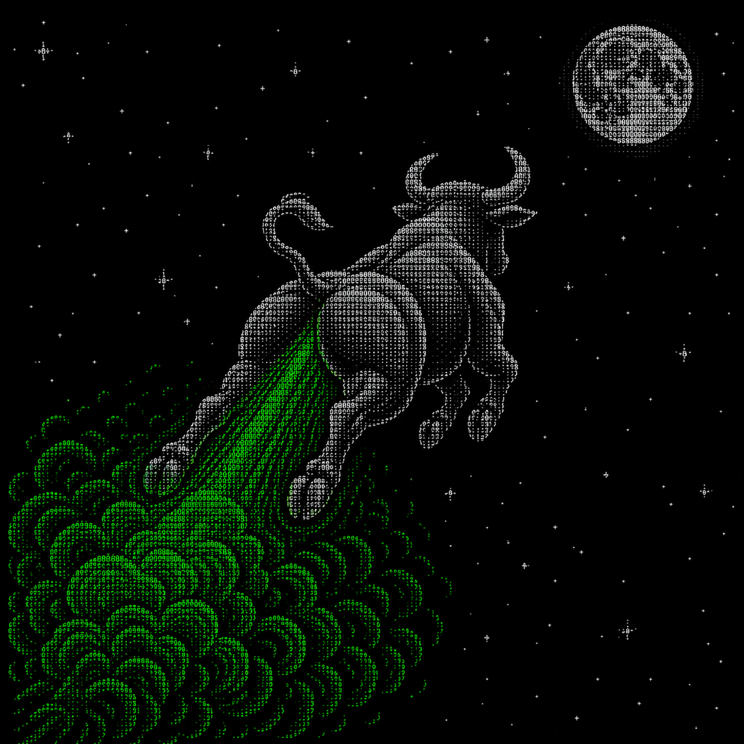 organic propulsion to the moon